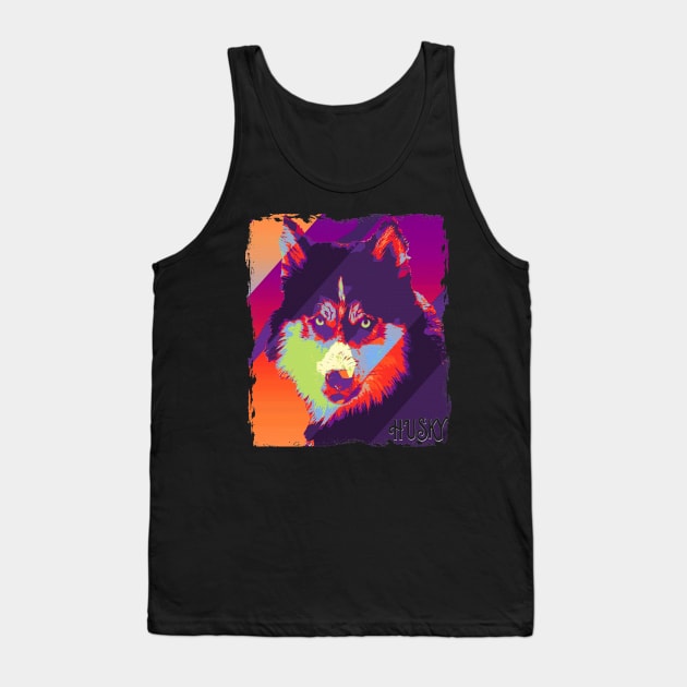 Husky Tank Top by SpottydoggCreatives